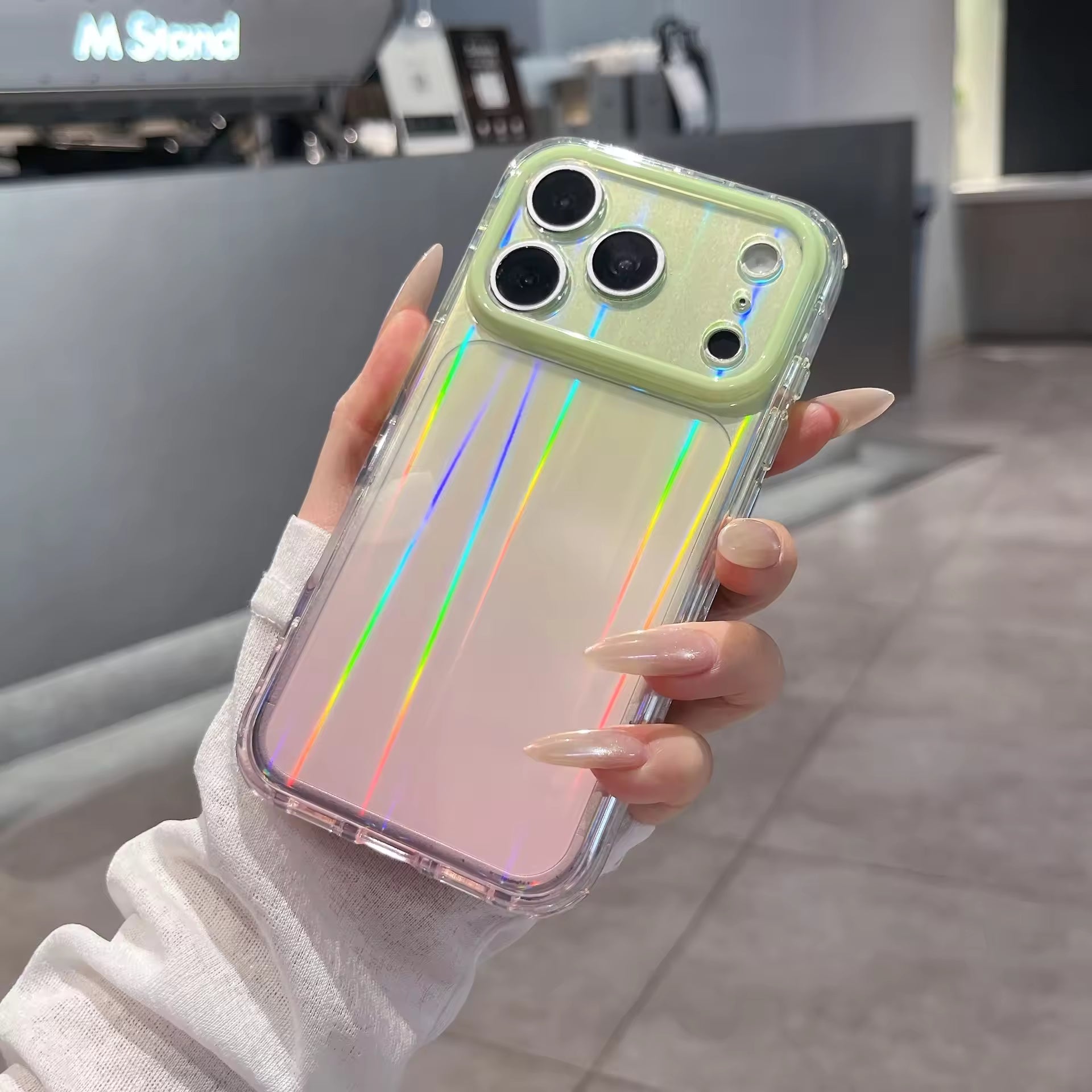 Clear Gradient Case For iPhone