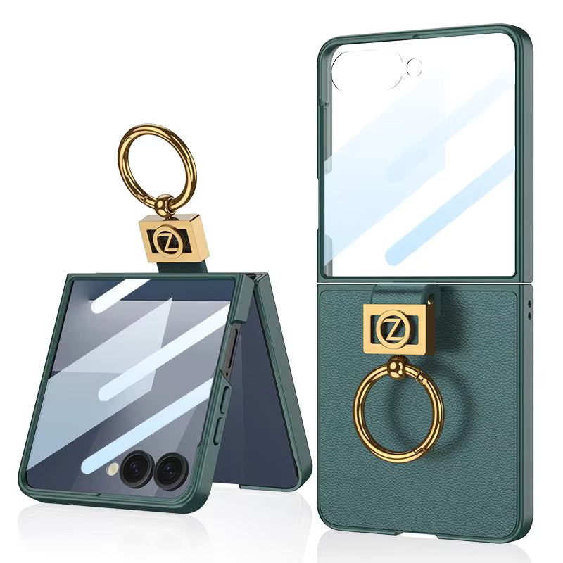 Luxe GoldRIng Case For Samsung Flip