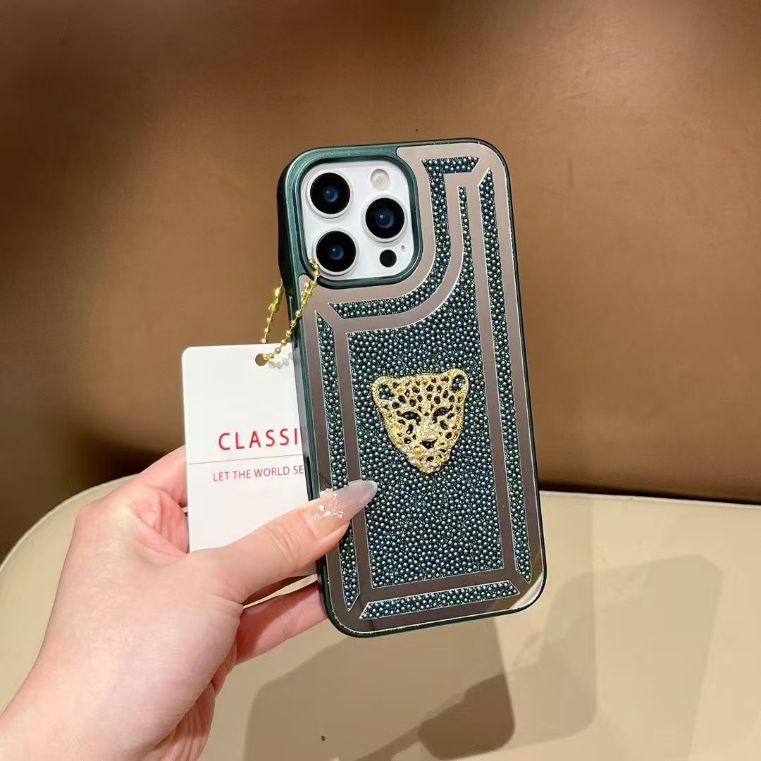 GlitterLeo Design Case For iPhone