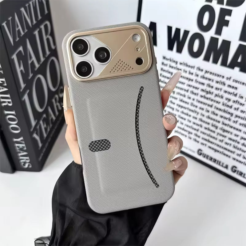Texture Card Slots Holder Protective Case for iPhone