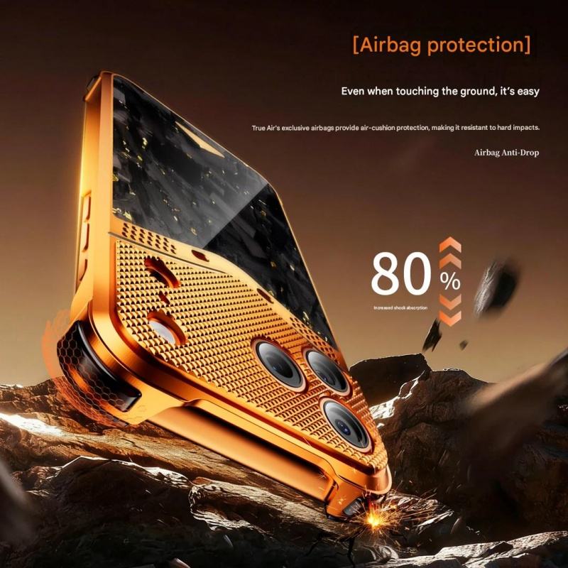 CarbonCore Metal Armor Case For iPhone