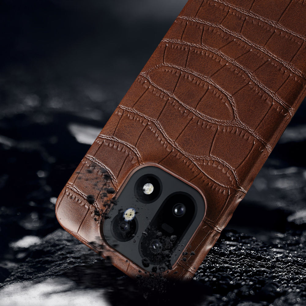 CrocPattern Artificial Leather Case For OnePlus
