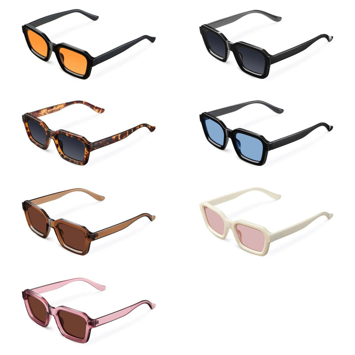 Retro Square Sunglasses
