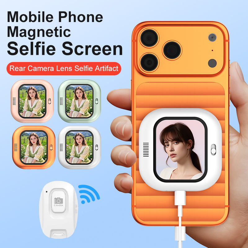 Pocket Vlog Selfie Monitor Screen For iPhone And Android