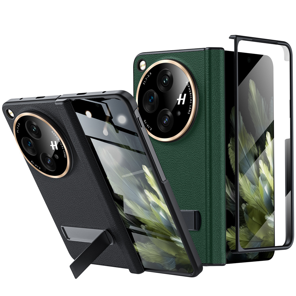 LeatherShield Kickstand Case For OnePlus