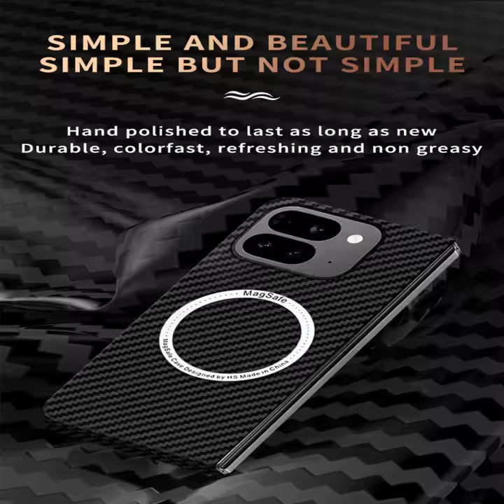 Colour Magnetic Carbon Fiber Case For Google