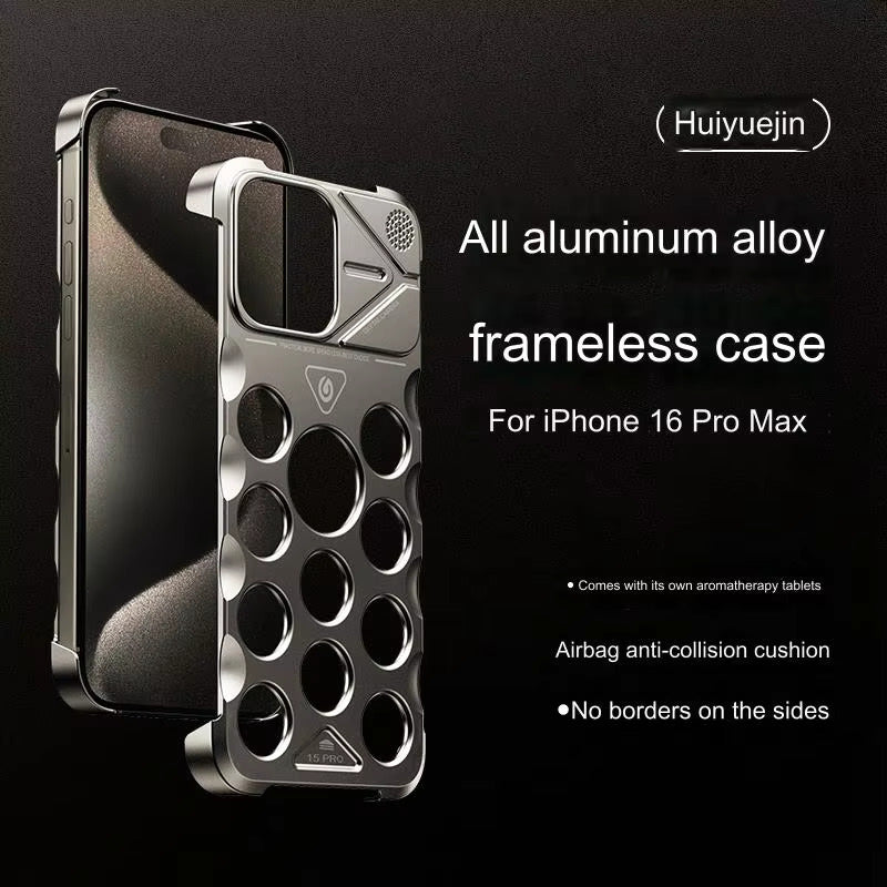 Air Bag Buffer Structure Aluminum Alloy Phone Shell