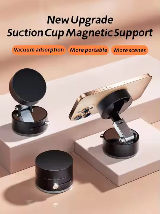 Magnetic SuctionCup Phone Holder