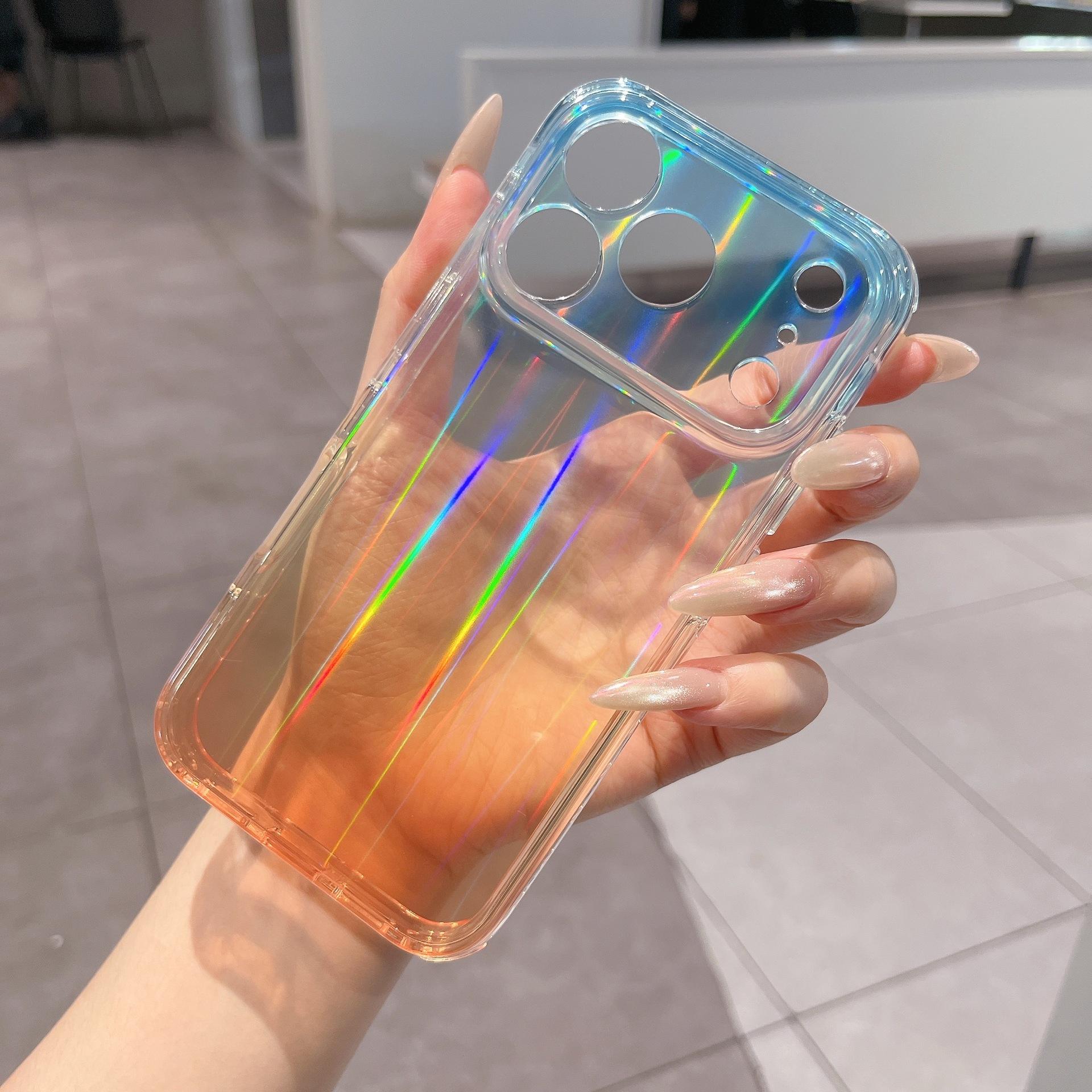 Clear Gradient Case For iPhone
