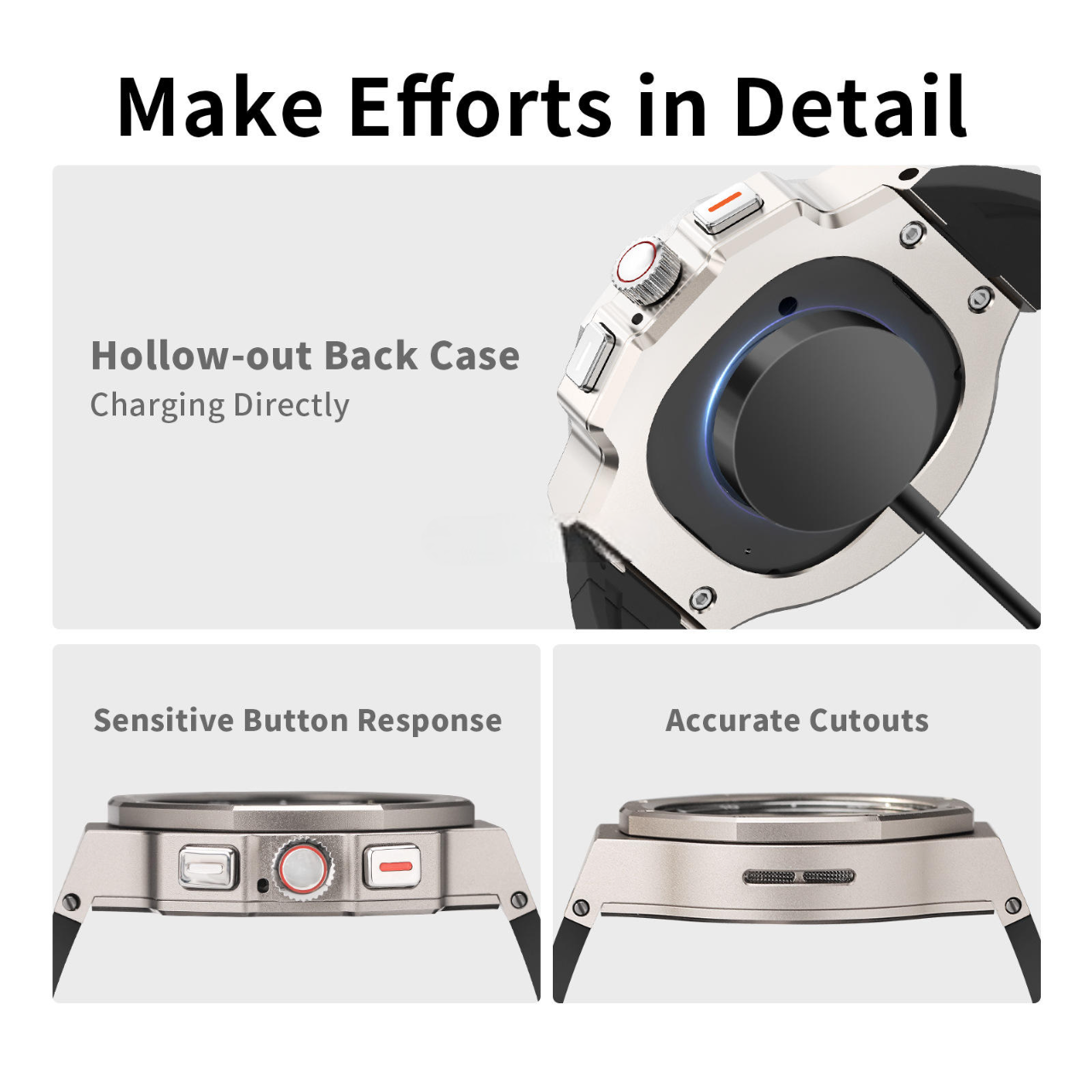 Zebra Pattern Case For Samsung Watch