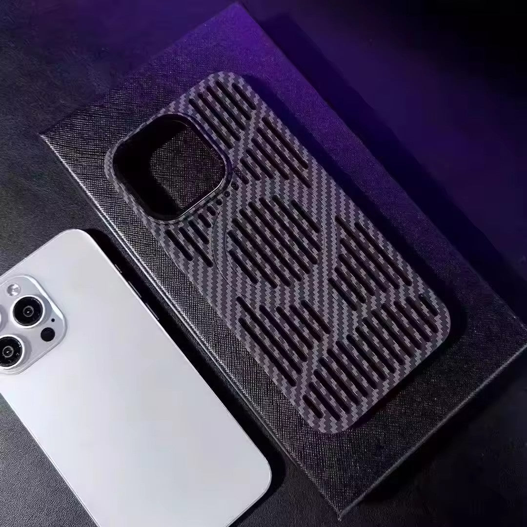 Business Carbon Fiber Heat Dissipation Case