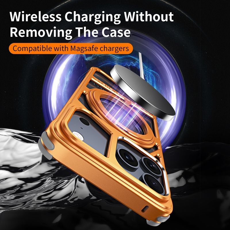 Rotating Bracket Shell Luxury Design Case for iPhone