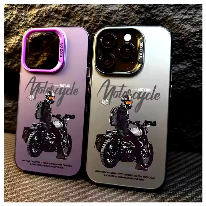 Motorcycle Fashion Case For iPhone