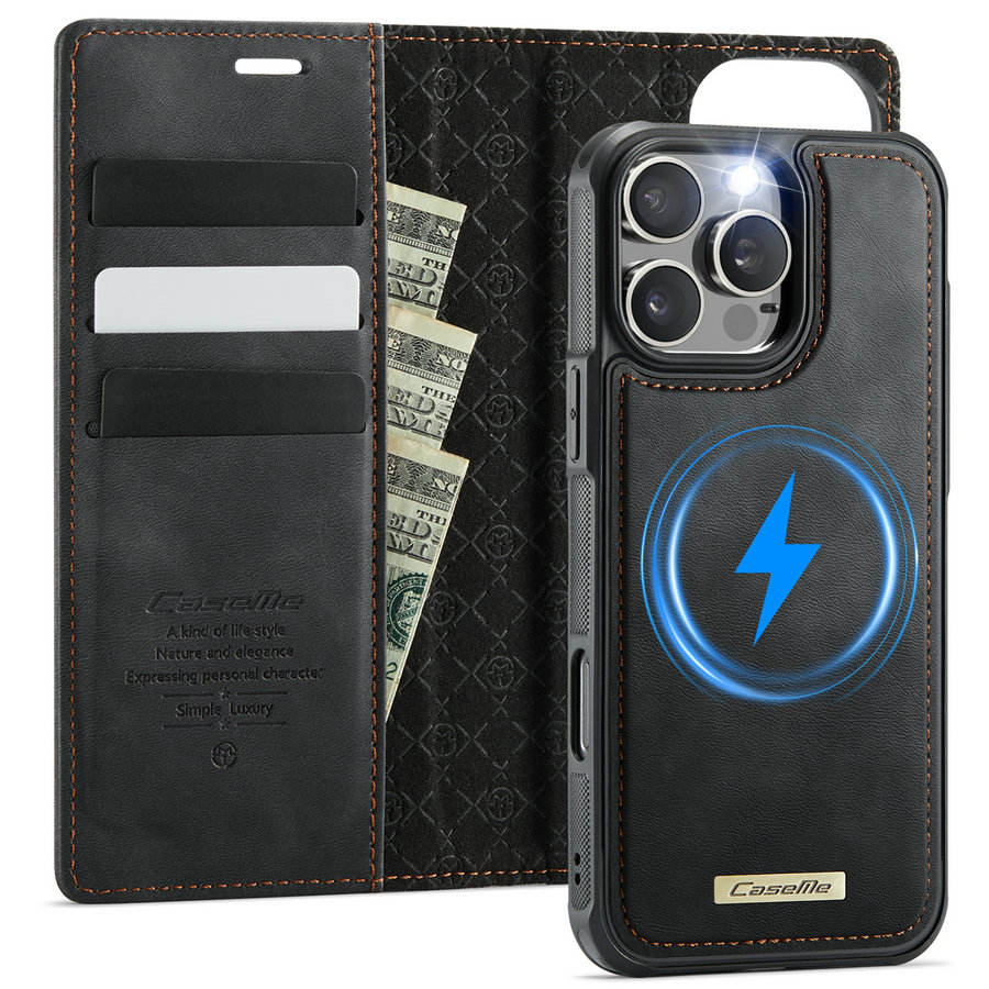 Detachable Flip Wallet Case for iPhone