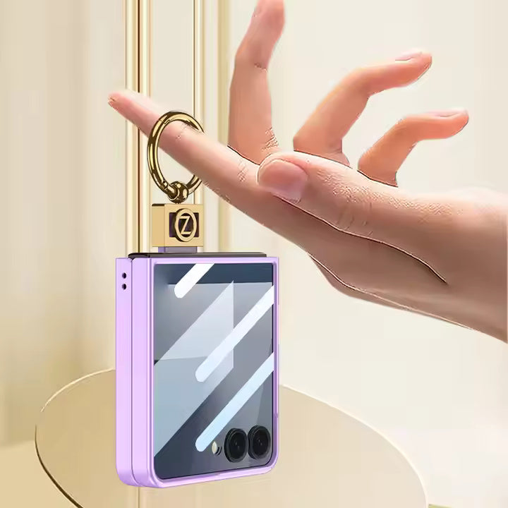 Luxe GoldRIng Case For Samsung Flip
