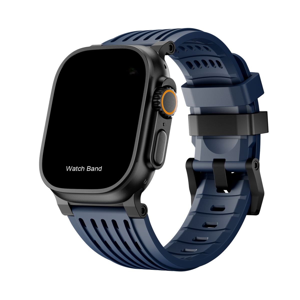 SportAdjustable PinBuckle Silicone Strap