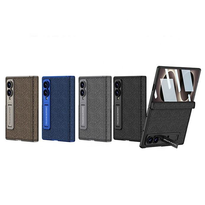 CarbonPattern Kickstand Case For Samsung Fold