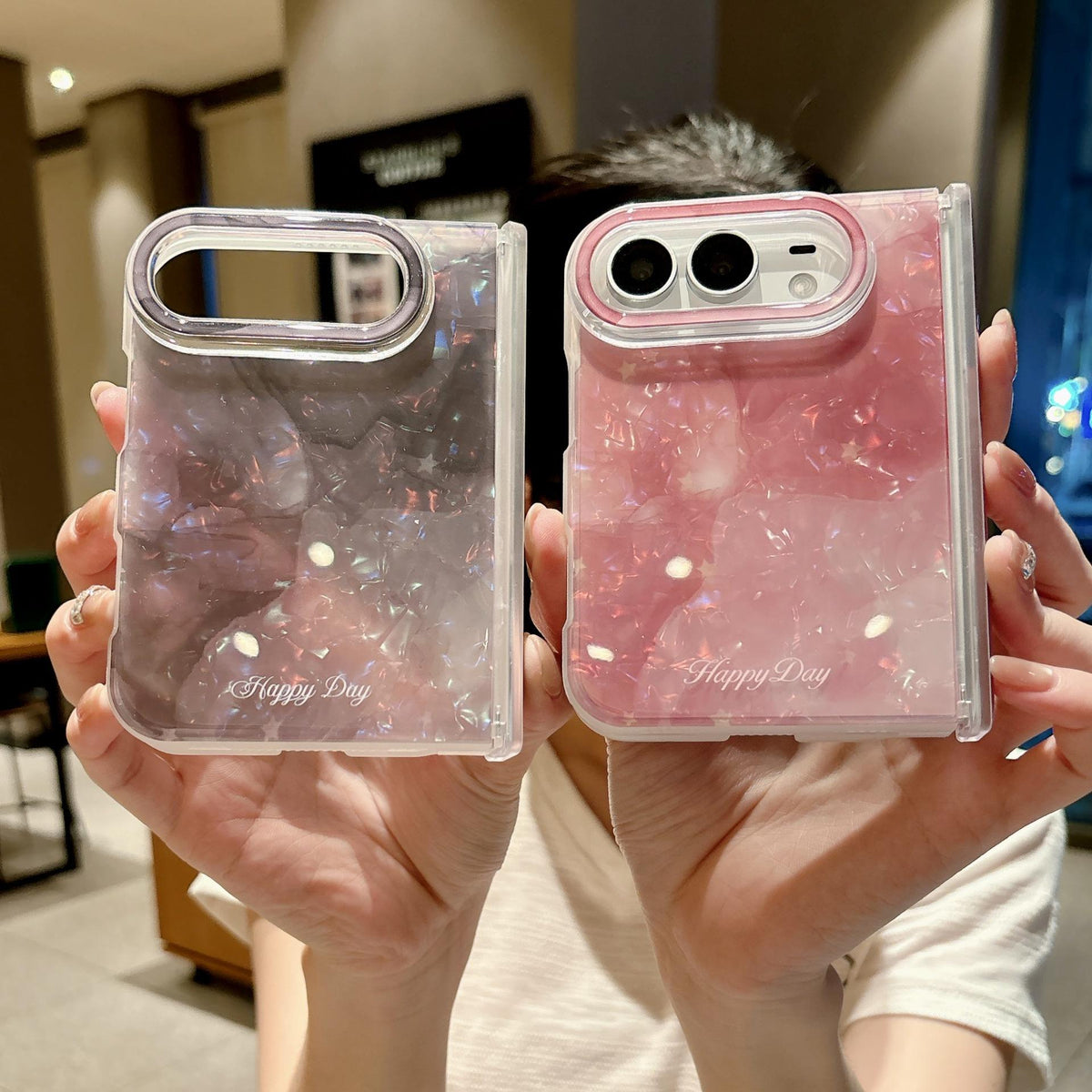 WaterInk Pattern Case For iPhone Duo
