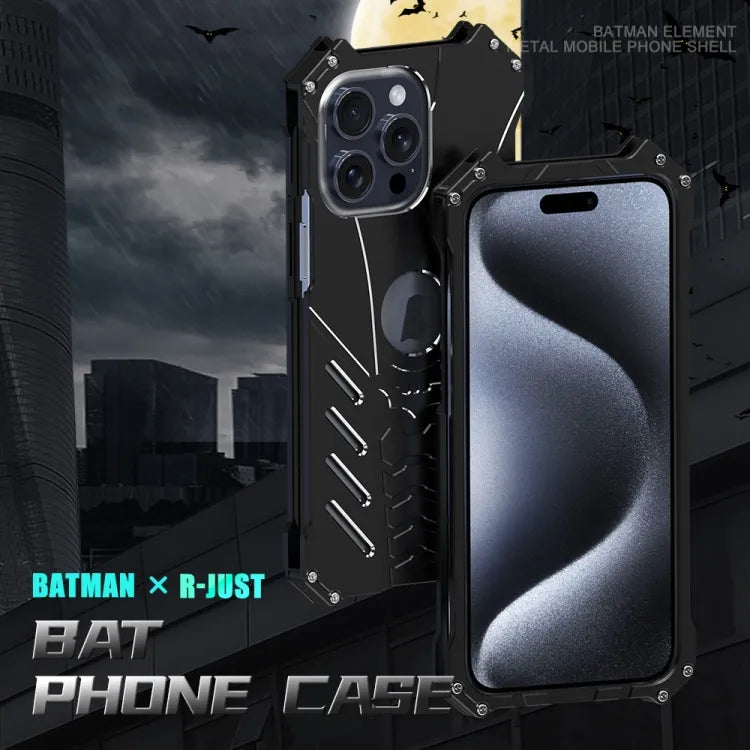 Batman Black Metal High Quality Shell For iPhone