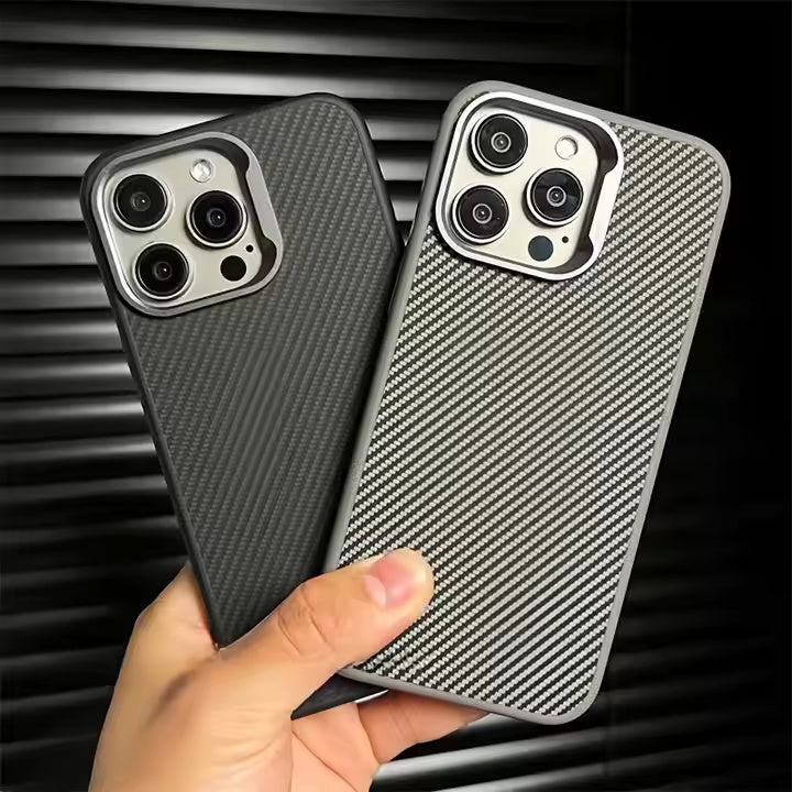 Carbon Fiber Texture Case For iPhone