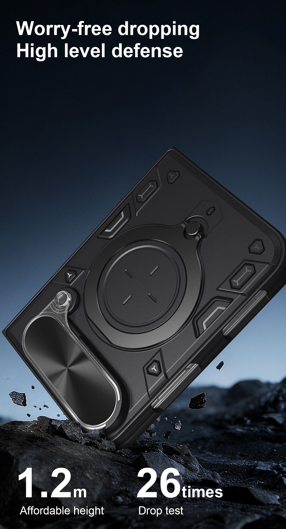 Magnetic Car Mount Phone Case for iPhone Duo
