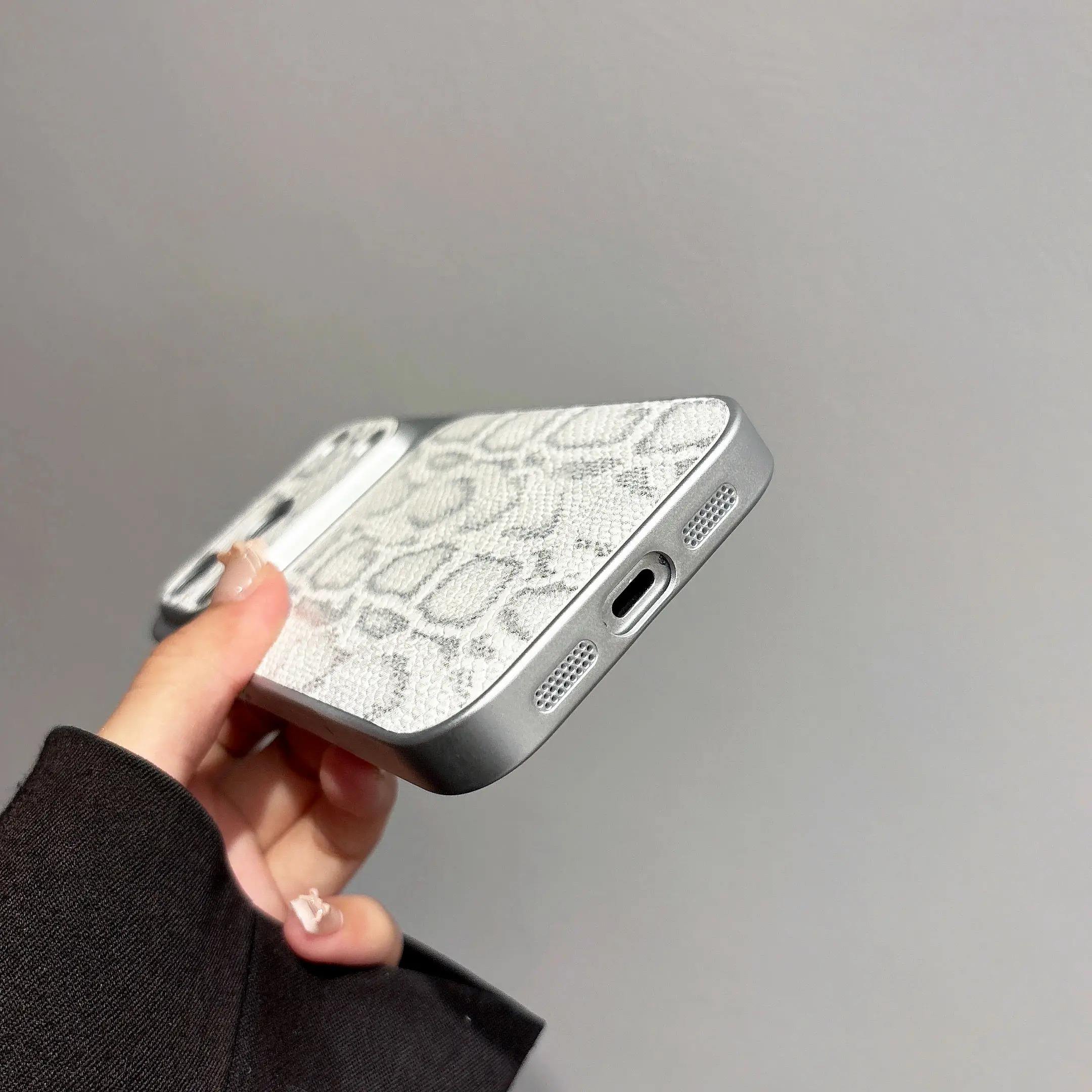 Premium Snake Texture Case For iPhone