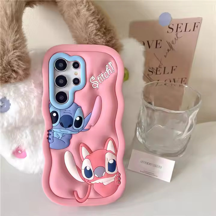 Stitch Cartoon Art Case For Samsung