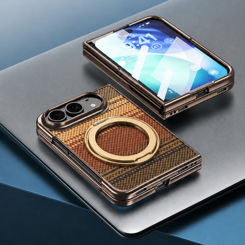 Color Magnetic KickStand Case for iPhone Duo