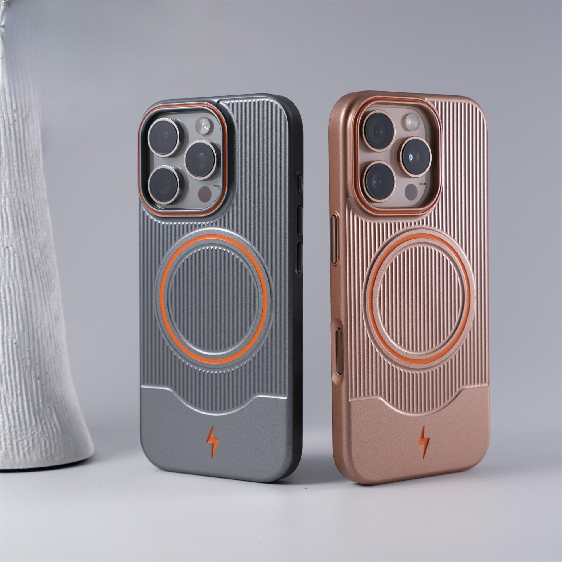 Corrugated Orange RIng  Case For iPhone