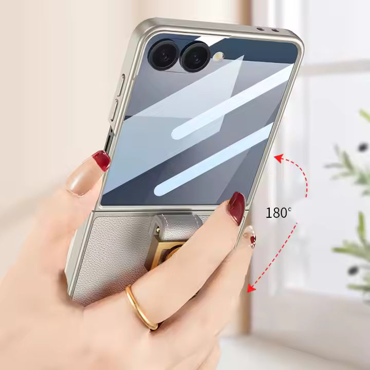 Luxe GoldRIng Case For Samsung Flip