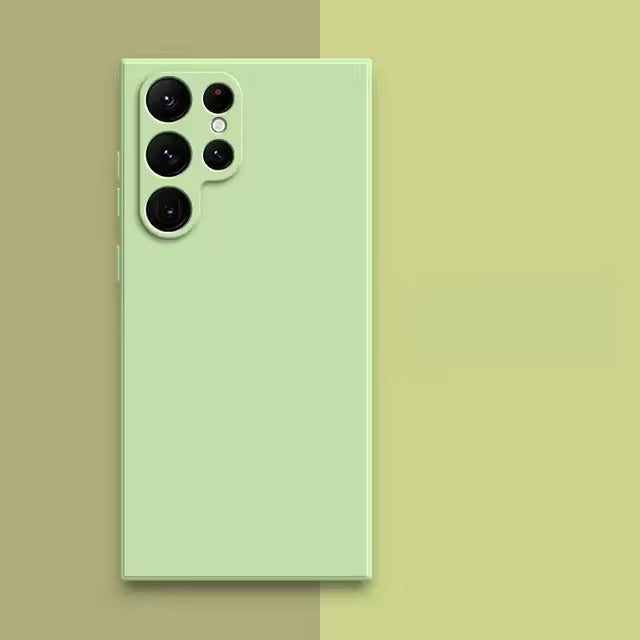 Liquid Silicone Soft-Touch Case For Samsung