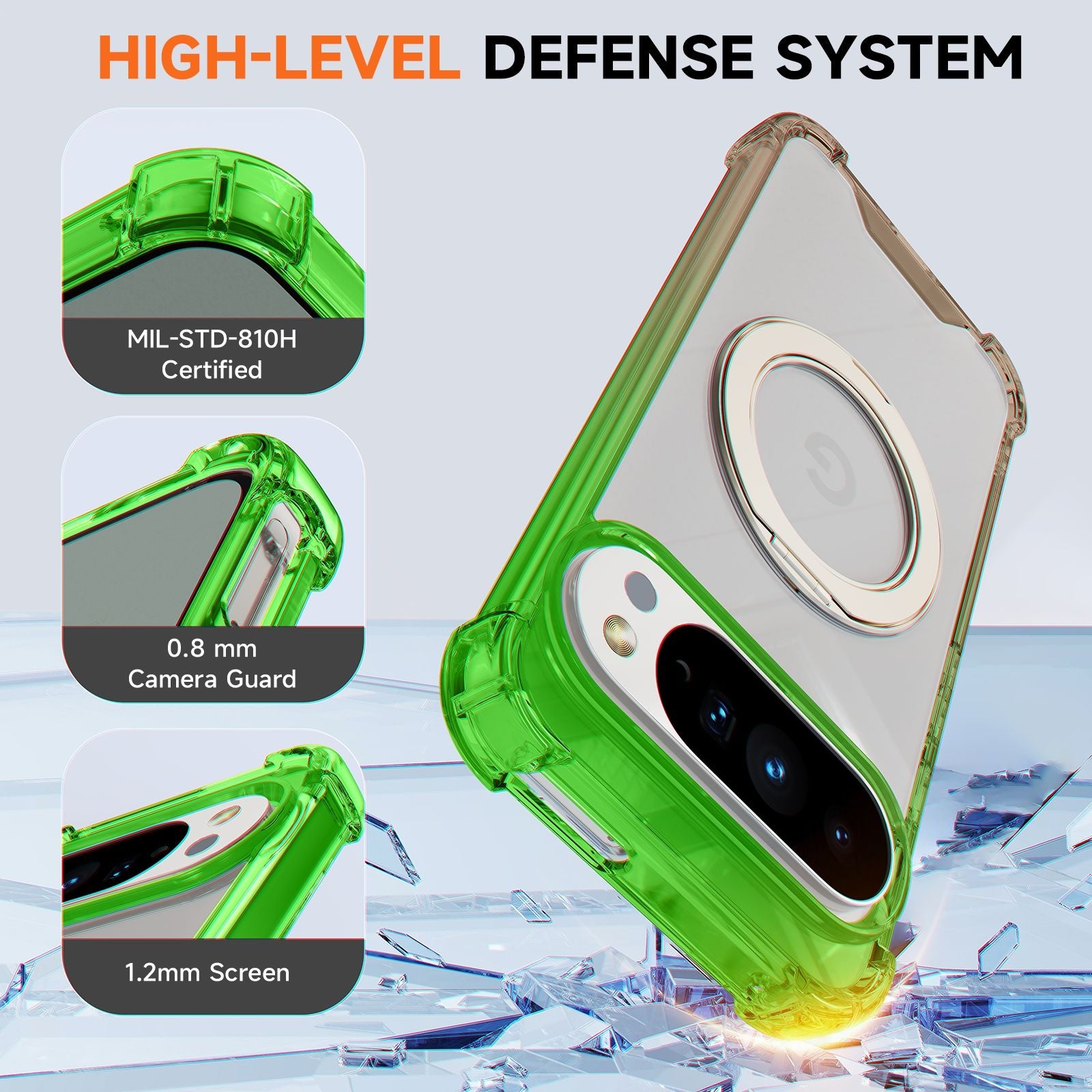 ColorMix Trans Case For Google Pixel