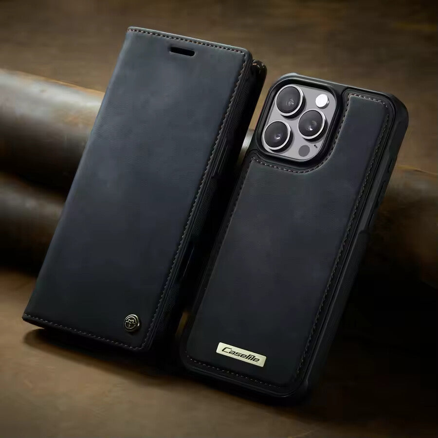 Detachable Flip Wallet Case for iPhone