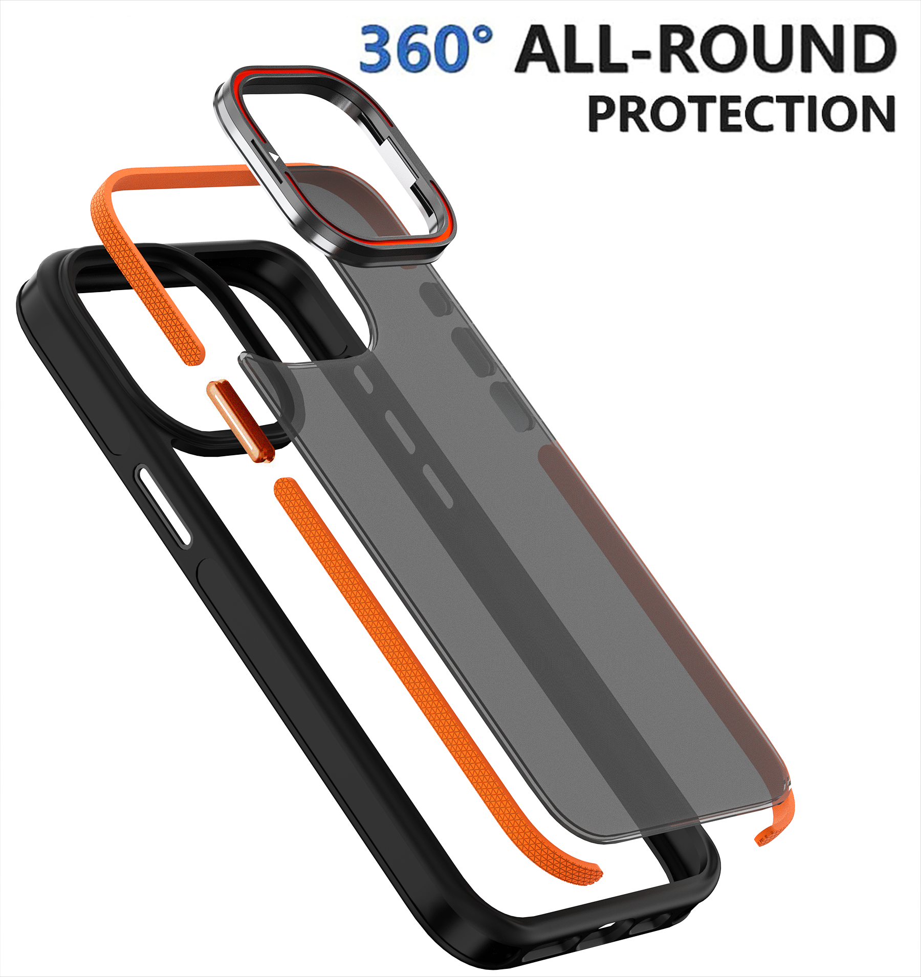 Dark ColorBorder Case For iPhone