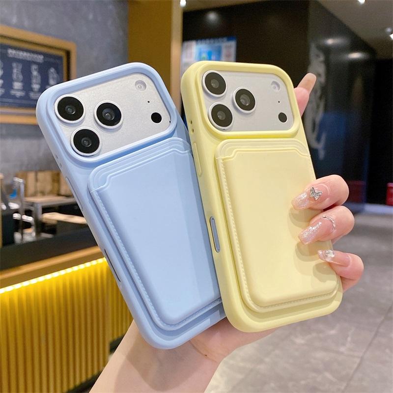 Magnetic PU Case With Detachable Card Holder for iPhone