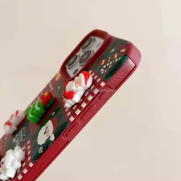 Santa Claus Christmas Case For iPhone