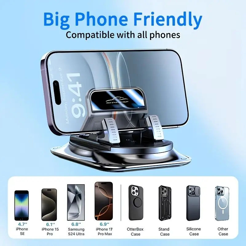 DashMount Rotating Car Phone Holder