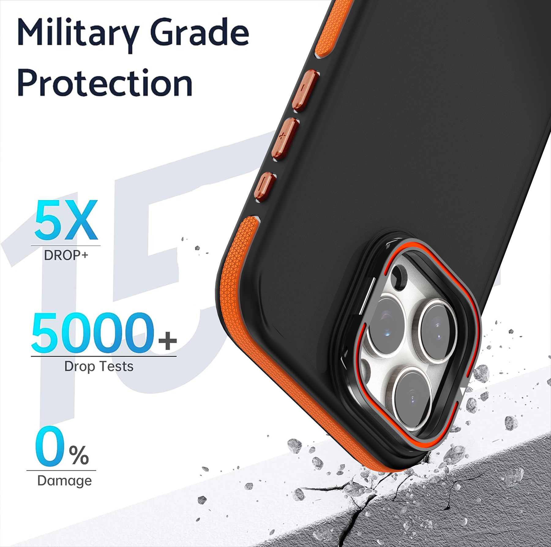 Dark ColorBorder Case For iPhone