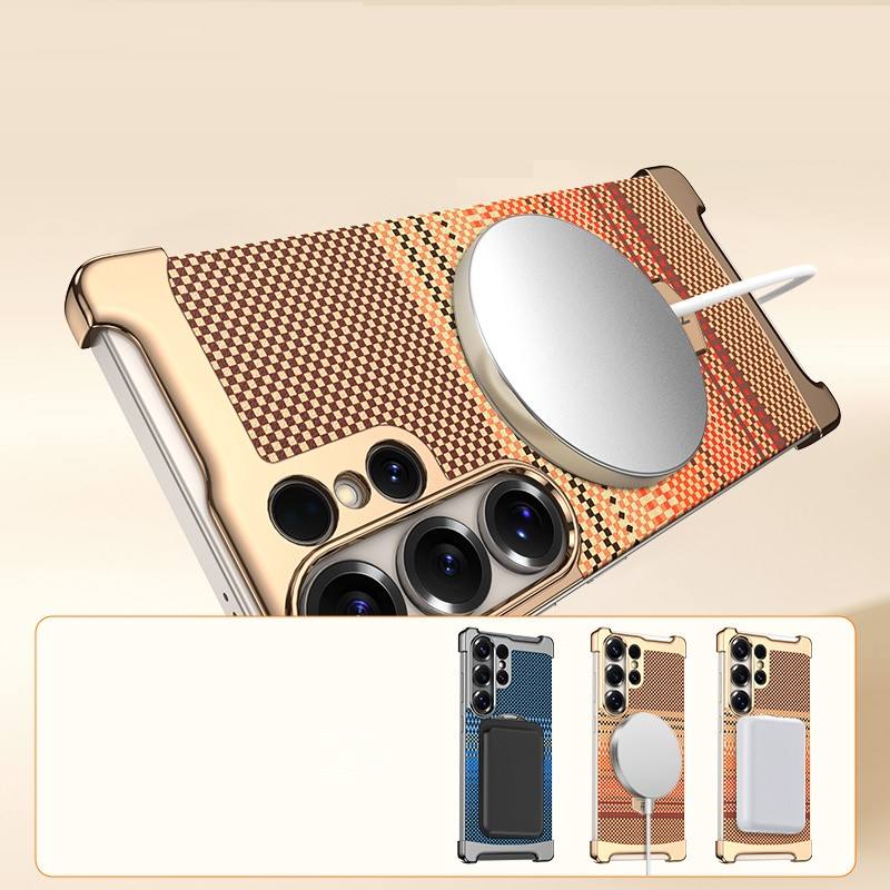 Minimal ColorMagnetic Metal Series Case For Samsung