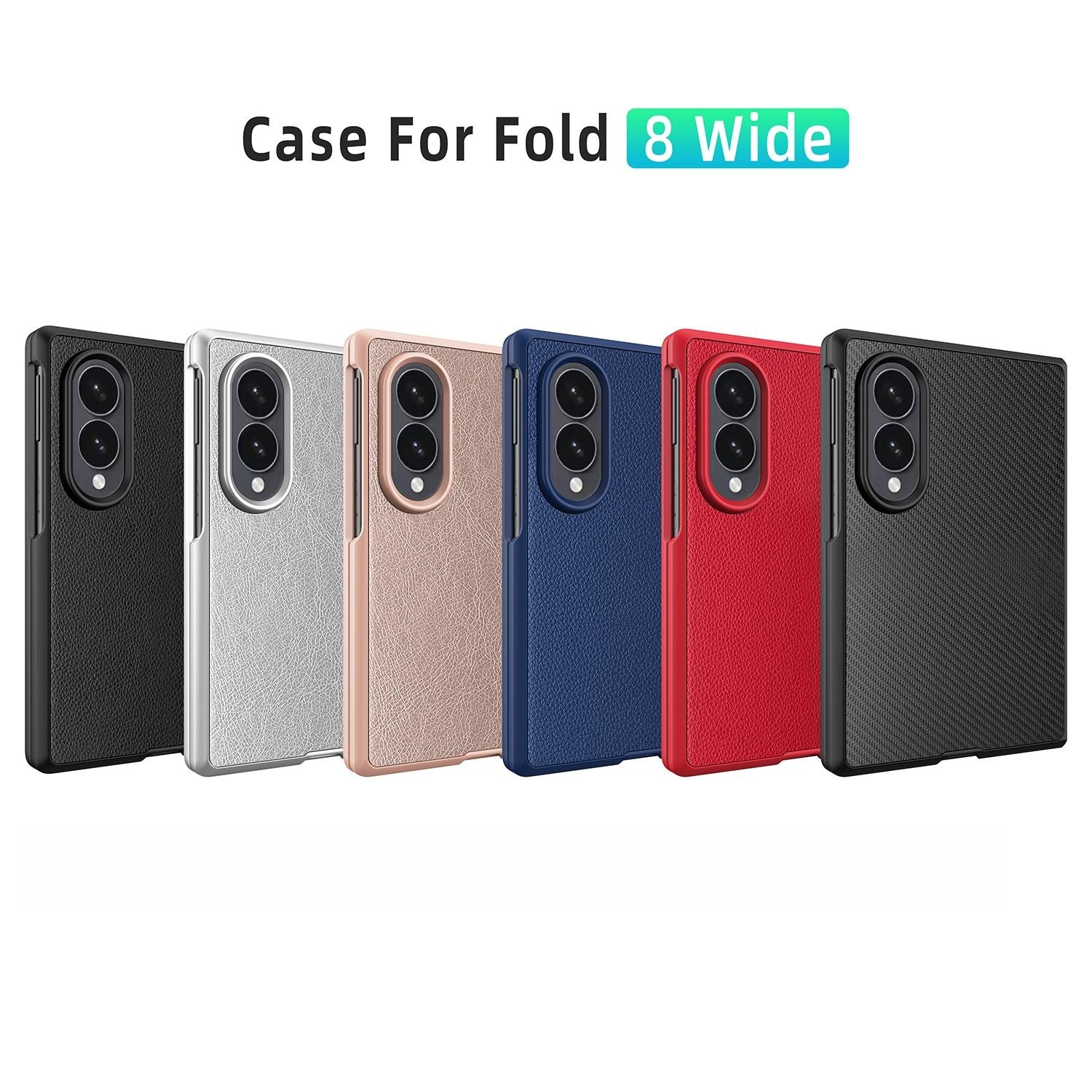 PU Crazy Horse Pattern Case For Samsung Fold