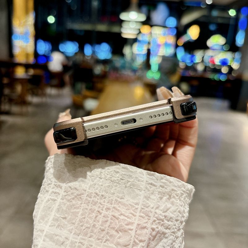 ZX Metal Case With 360 Rotating Stand For iPhone