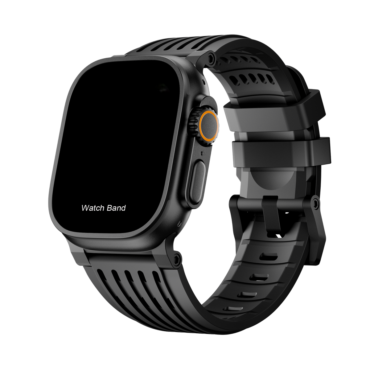 SportAdjustable PinBuckle Silicone Strap
