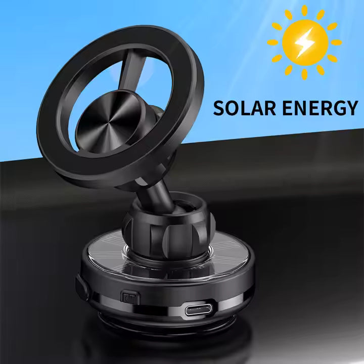 Solar Magnetic Phone Holder