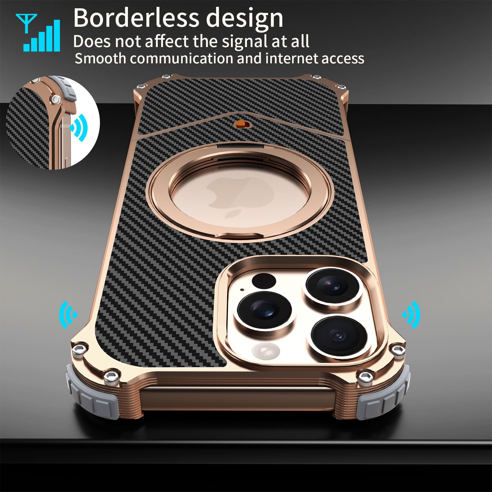 POPopen Shockproof Case For iPhone