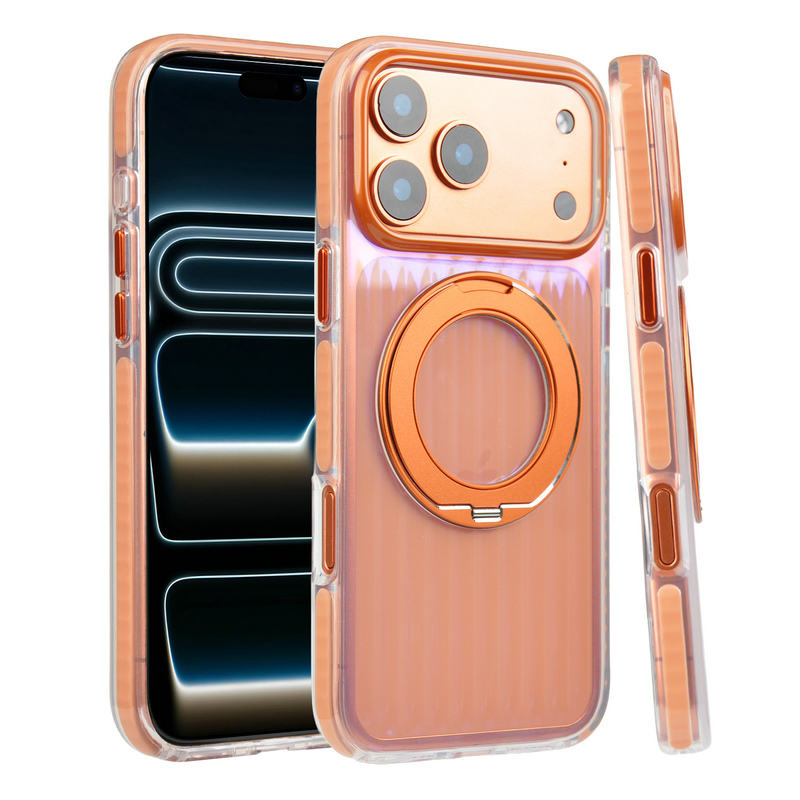 Gradient ColorBorder Transparent Case For iPhone