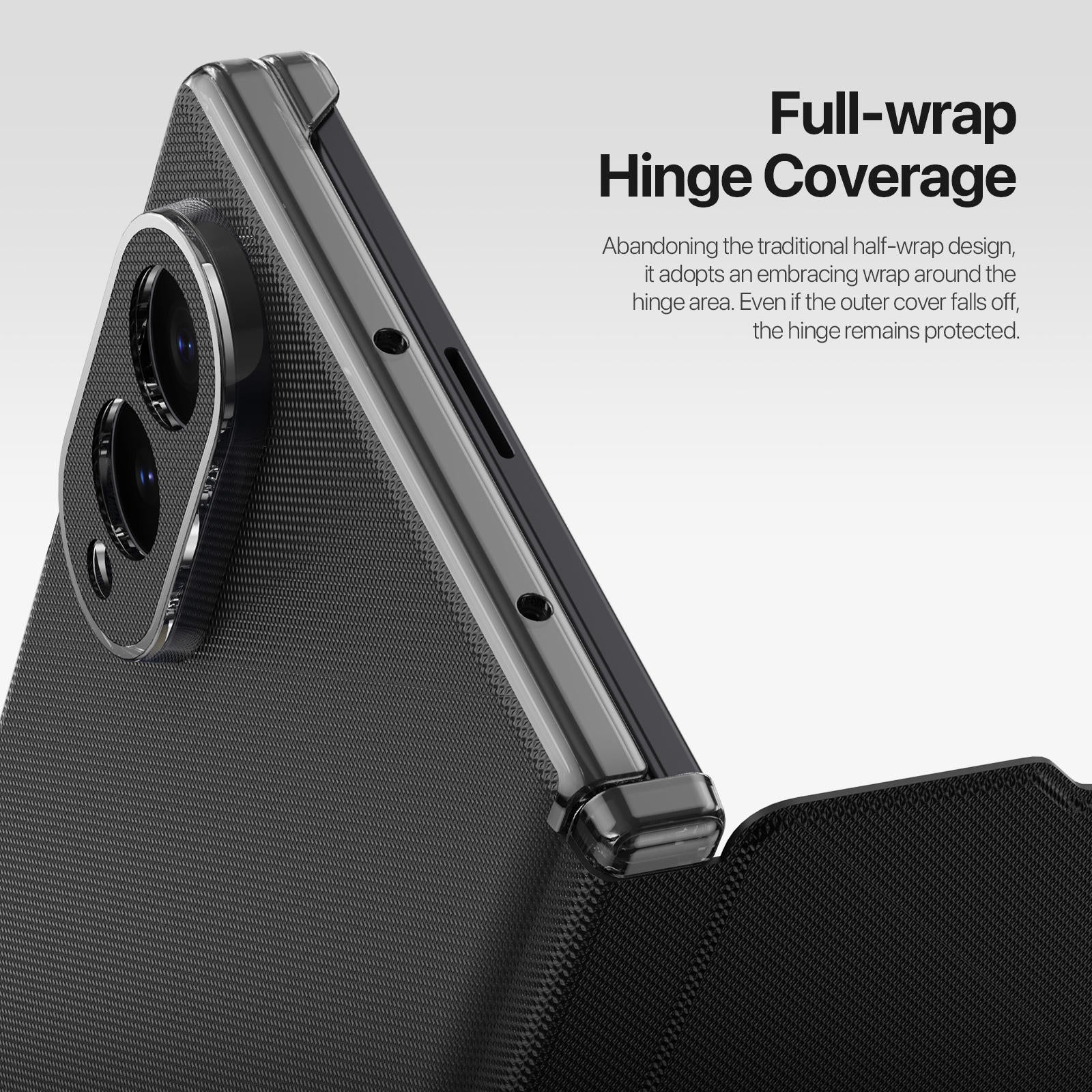 CrossGrain PU CardHolder Case For Samsung Fold
