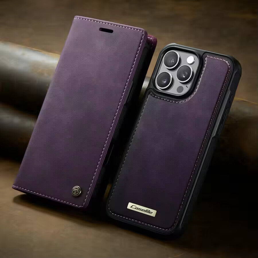 Detachable Flip Wallet Case for iPhone