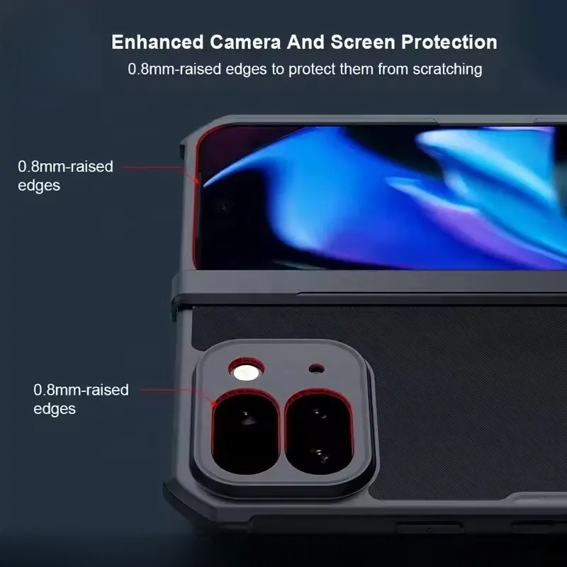 Transparent Clear Glass Shockproof Cases For Google
