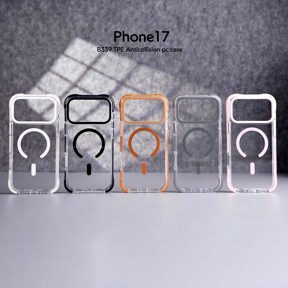 ColorBorder Transparent Case For iPhone