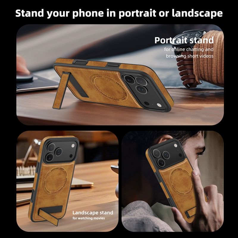 Leather Mocome Case For iPhone